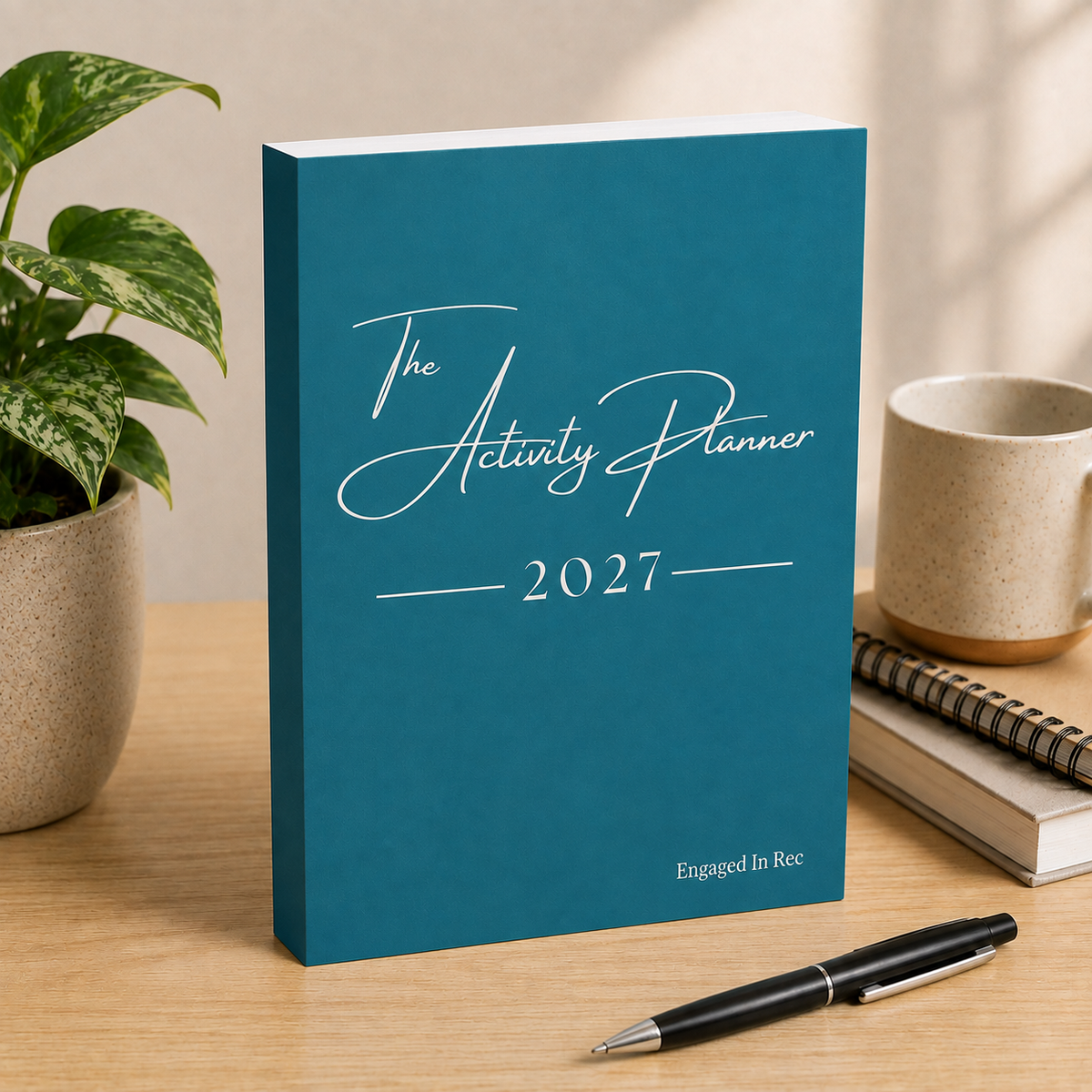 2027 Activity Planner – Perfect Bound (Teal)